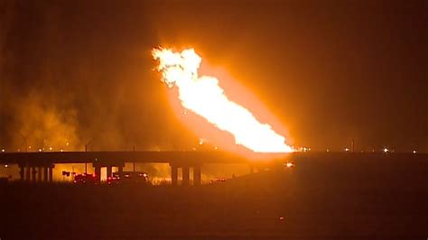 Mansfield, Texas natural gas fire: Video, evacuations, updates.